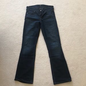 Citizen jeans dark wash amber medium rise bootcut